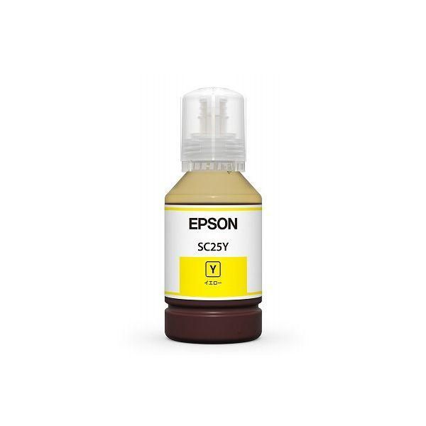 ds-EPSON エプソン SC25Y インクボトル イエロー 〔純正品〕