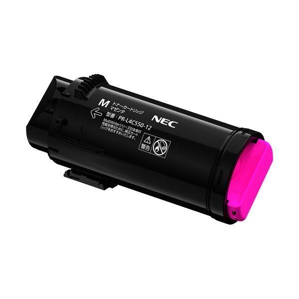 ds-NEC エヌイーシー PR-L4C550-12 トナーカートリッジ マゼンタ 〔純正品〕