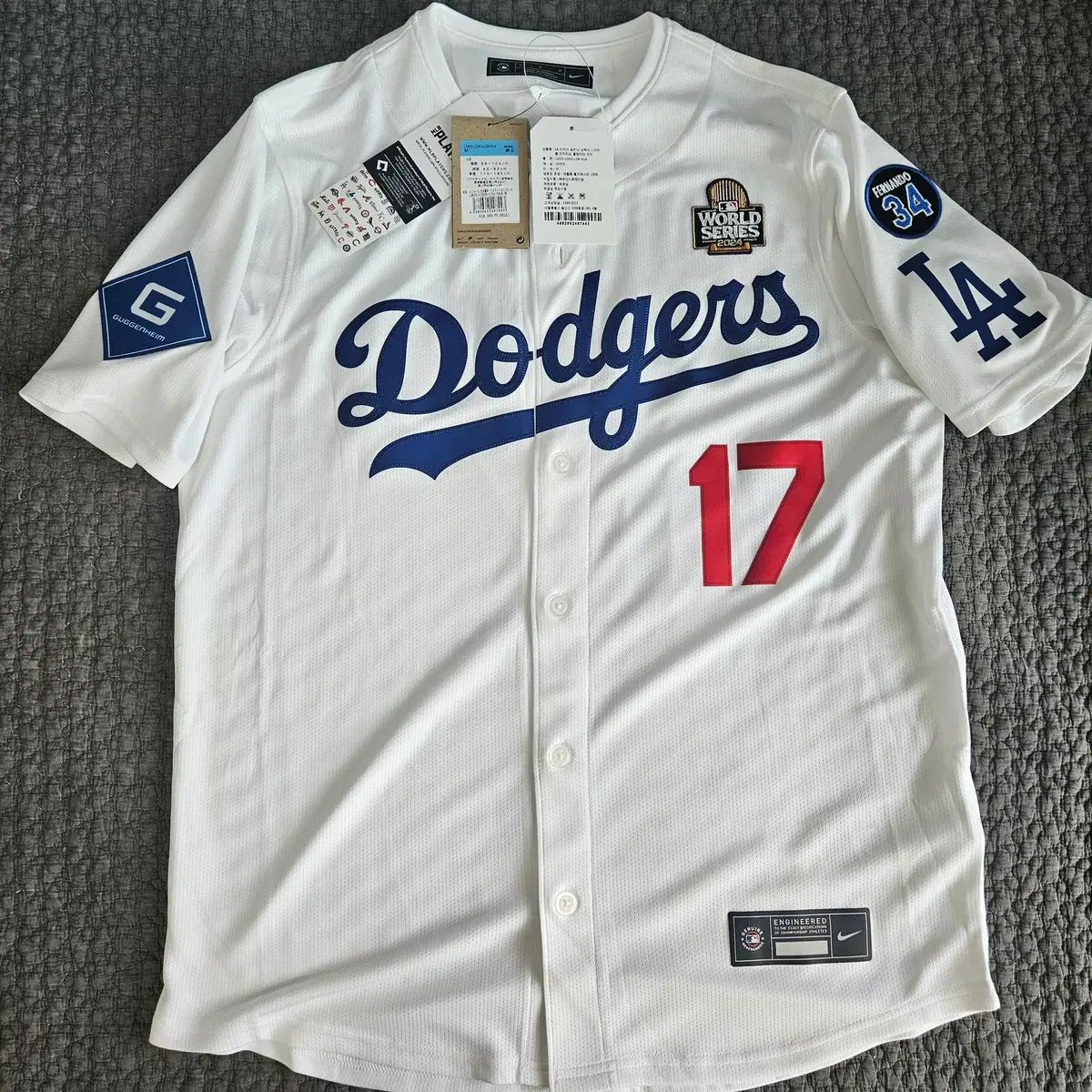 LA ドジャース 大谷 翔平 NIKE ホーム リミテッド プレイヤー ジャージ 2024 WORLD SERIES
