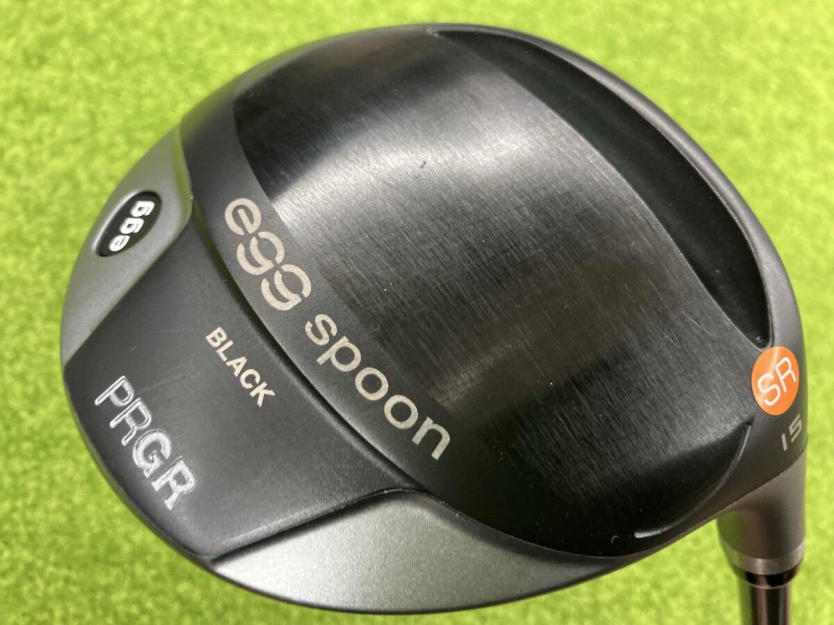 プロギア PRGR フェアウェイ egg spoon BLACK 15度 Diamana MITSUBISHI CHEMICAL フレックスSR ヘッドカバー無し