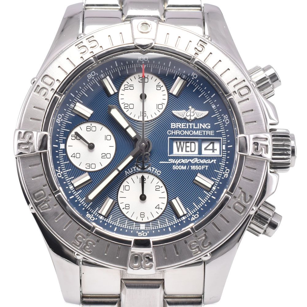 値下 ブライトリング BREITLING A13340 スーパーオーシャン 自動巻き メンズ 保証書付き C#146759