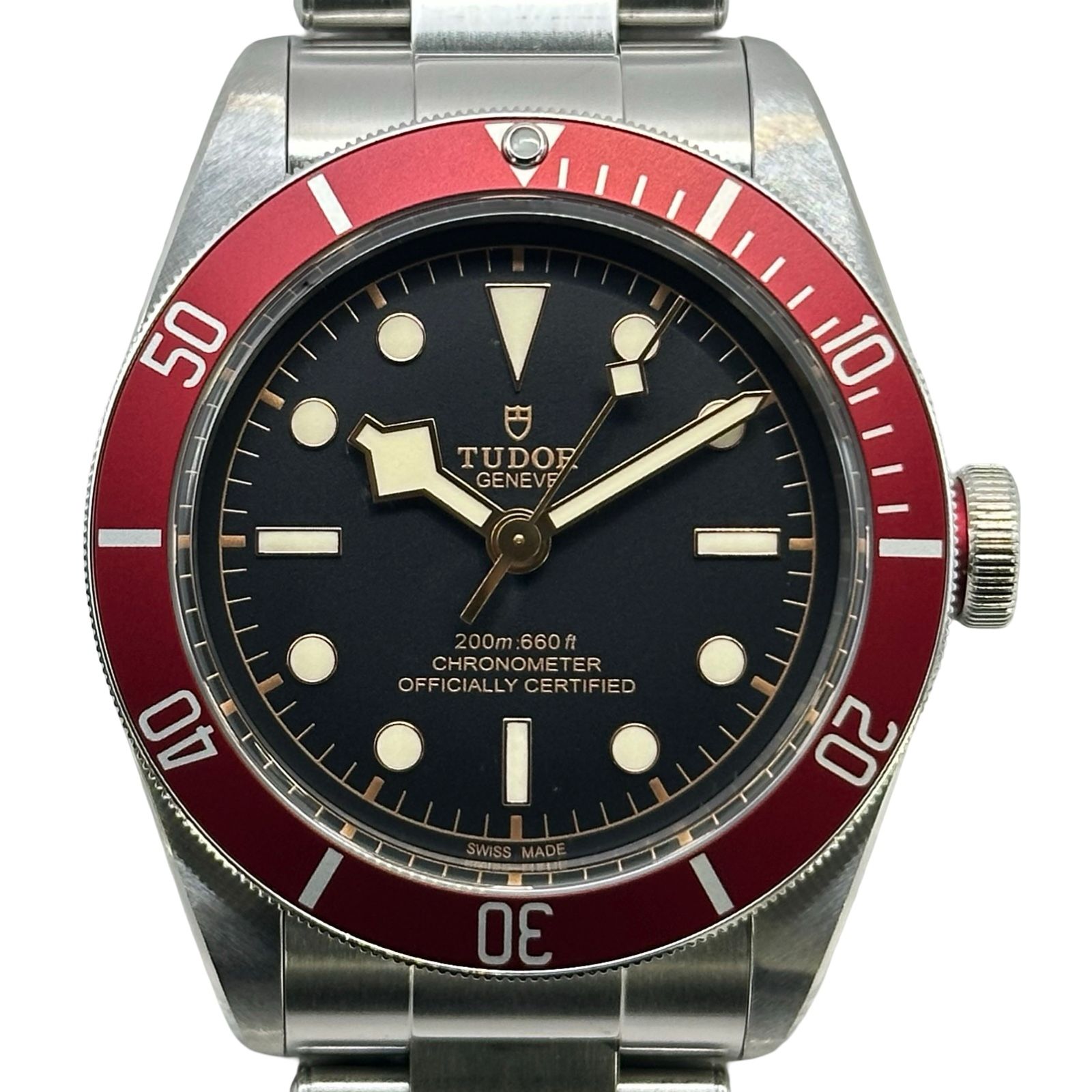 チューダー/チュードル TUDOR ヘリテージ ブラックベイ 79230R ブラック ステンレススチール 自動巻き メンズ 腕時計