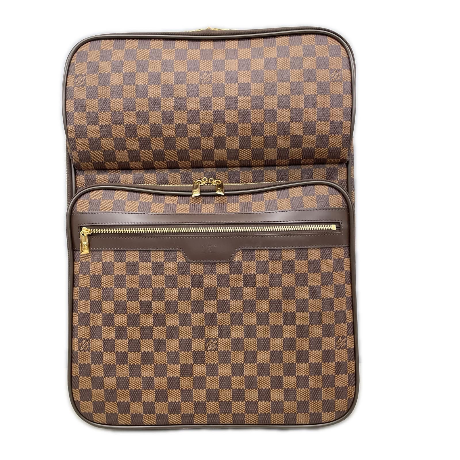 ルイ・ヴィトン LOUIS VUITTON ダミエ・エベヌ ペガス55 ビジネス キャリーバッグ N23297