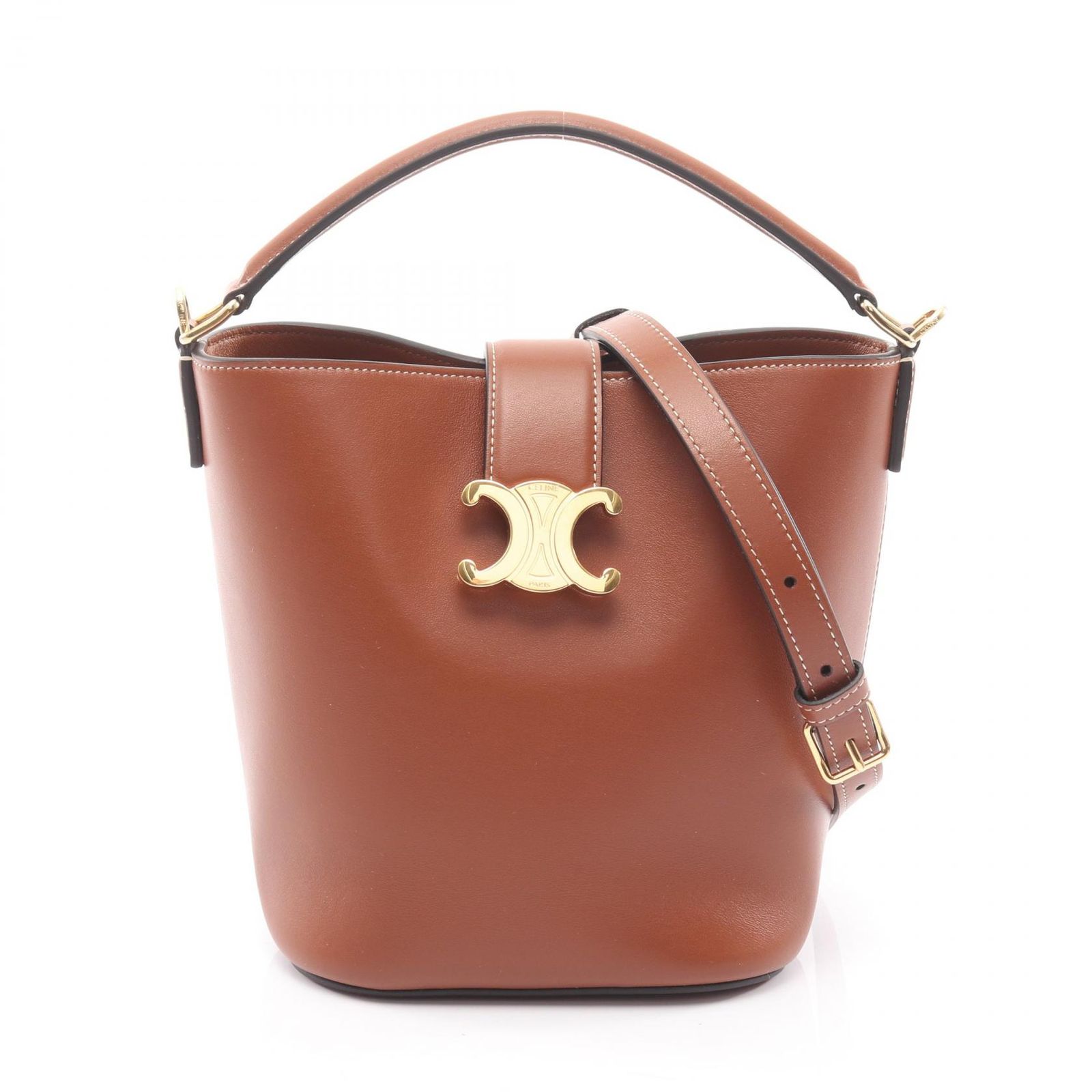 CELINE セリーヌ スモール バケット ルイーズ ハンドバッグ
