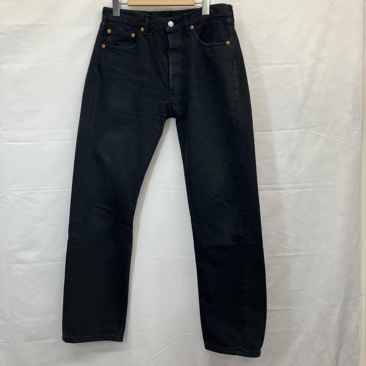 90s LEVI‘S / リーバイス / ジーンズ / 501 / 後染め / ユーロ / フランス製 / 古着 / サイズM / ブラック 6,458円
