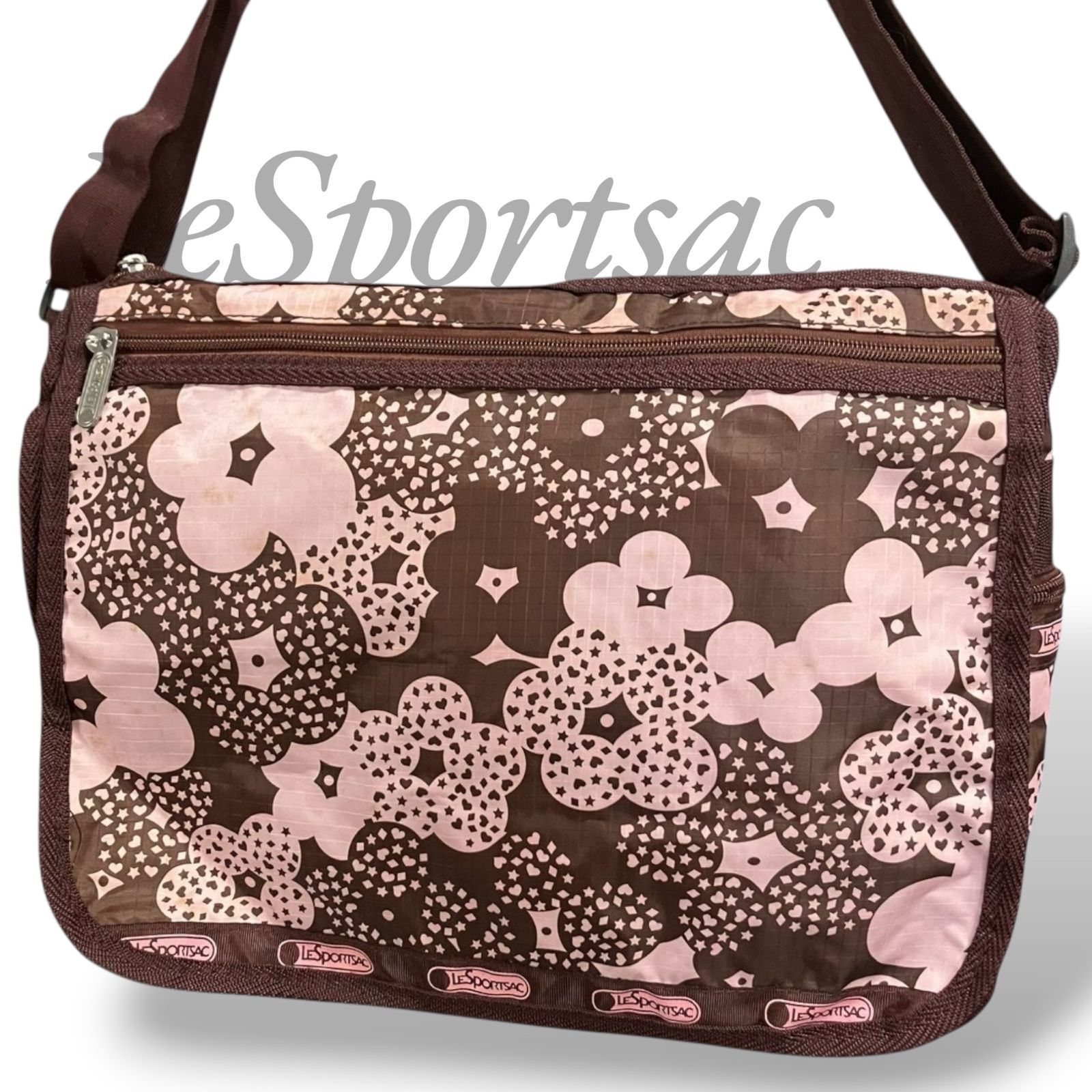 MY1065】【訳あり】LeSportsac レスポートサック ショルダーバッグ 