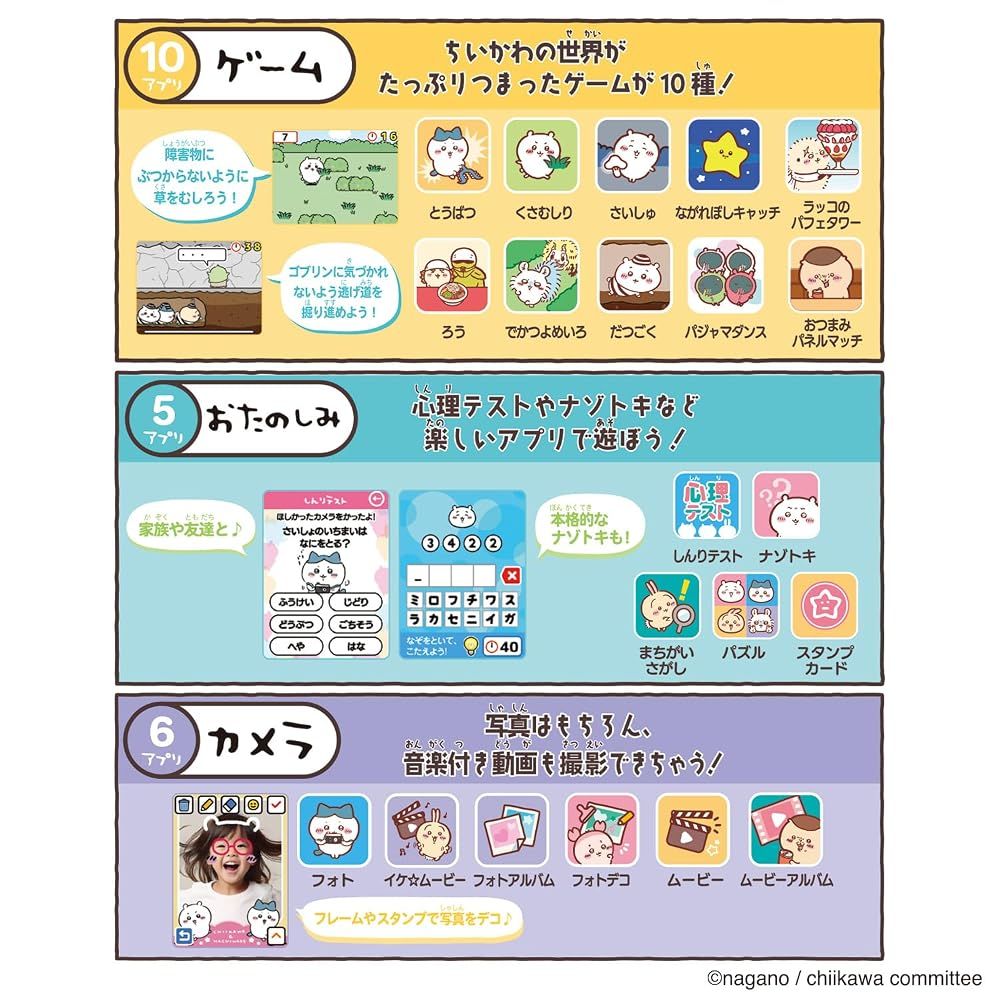 [バンダイ(BANDAI)] ちいかわフォン 【日本おもちゃ大賞2024デジタル部門大賞】 対象年齢 6才以上