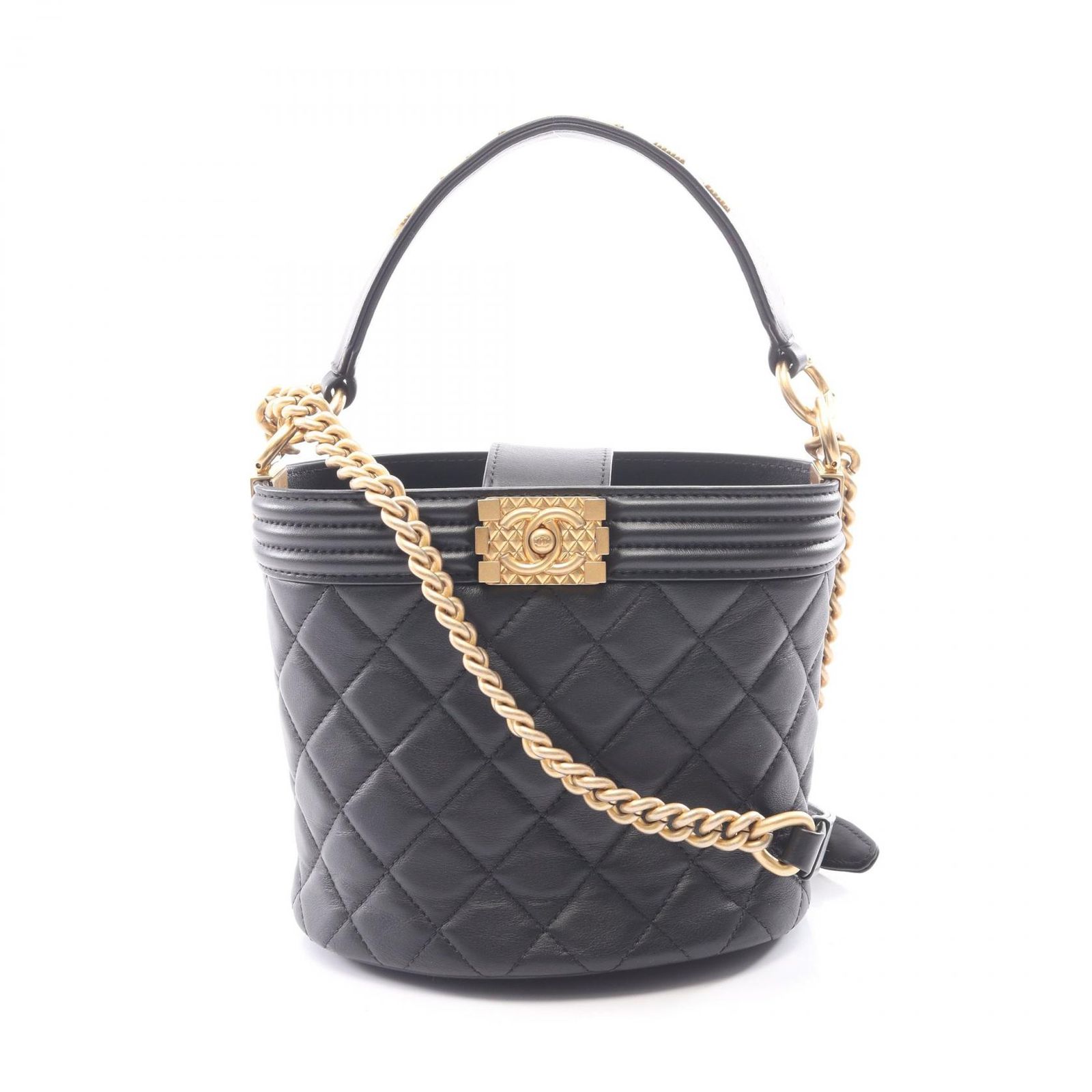 CHANEL シャネル ボーイシャネル 2WAY ショルダーバッグ