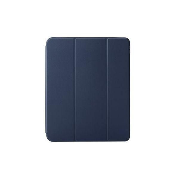 ds-エレコム 13インチiPad Air(M3/M2) フラップケース 衝撃吸収 Pencil収納 スリープ対応 ネイビー TB-A25XSANV