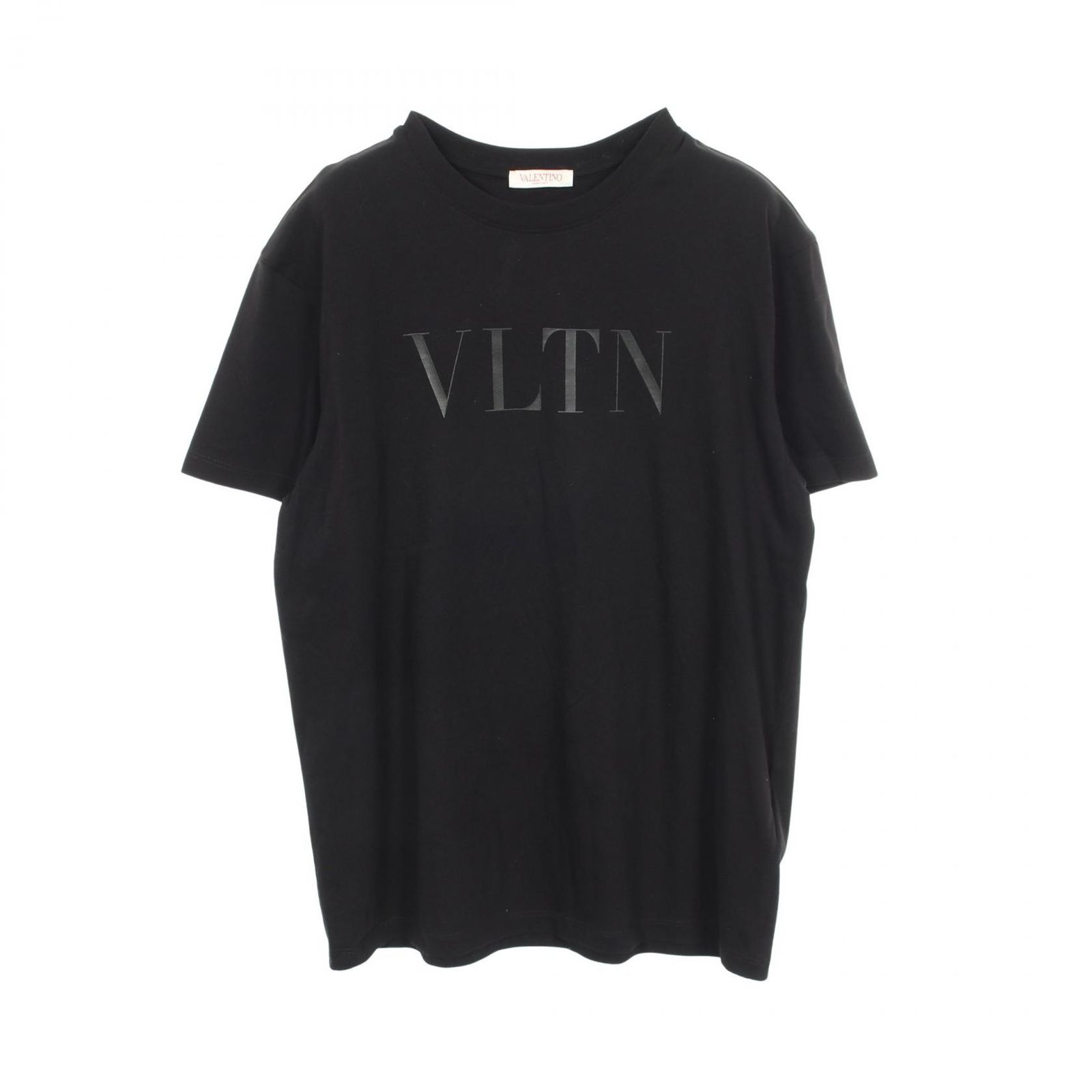 Valentino ヴァレンチノ VLTNロゴ プリント クルーネック 半袖Tシャツ