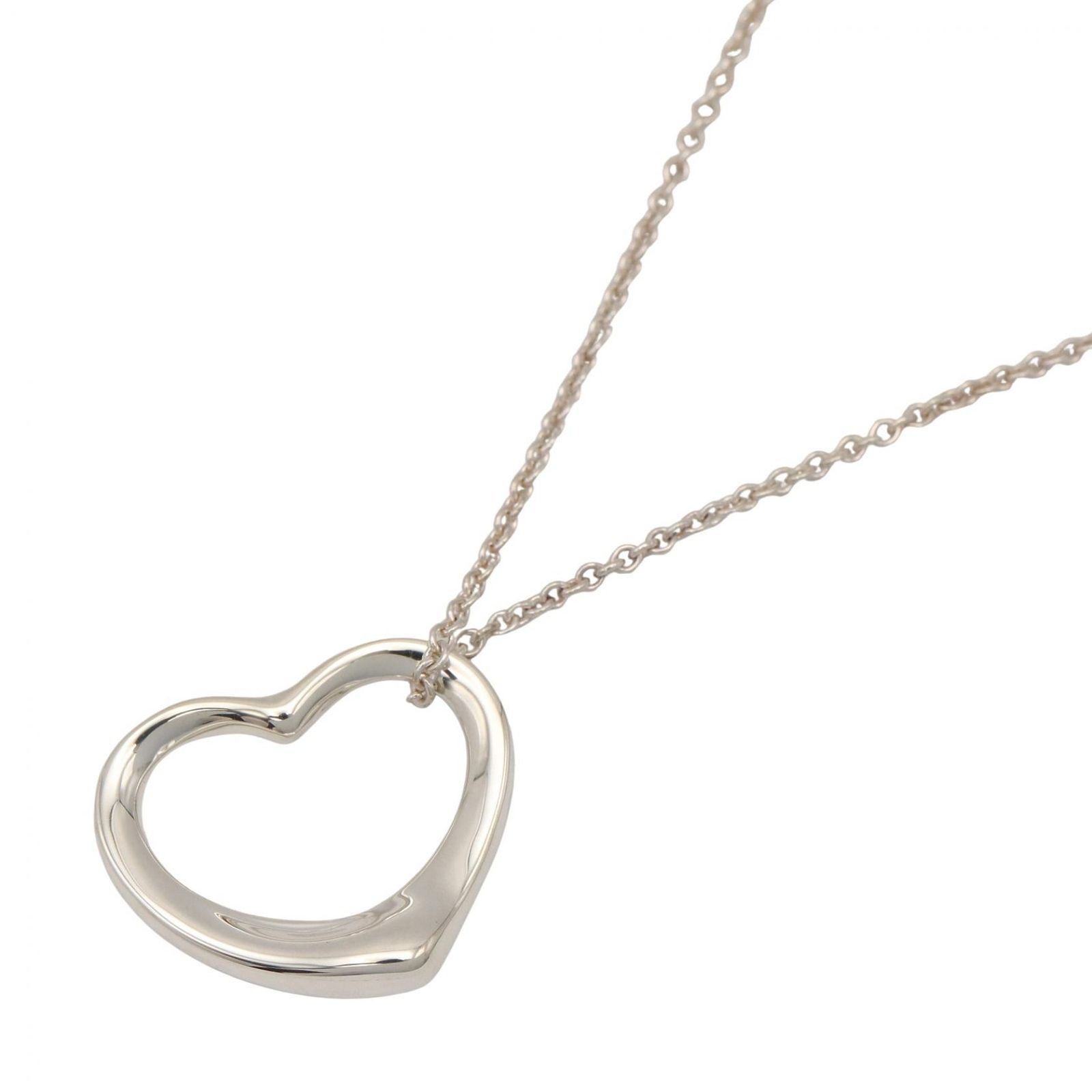 TIFFANY＆CO ティファニー オープンハート ネックレス ミディアム ネックレス 23,660円