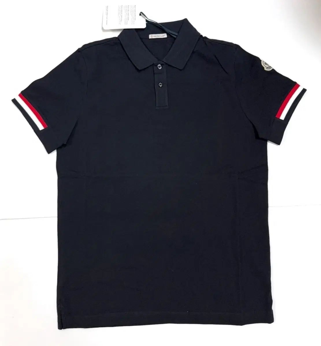 モンクレール 半袖 Tシャツ 正規品 ネイビー