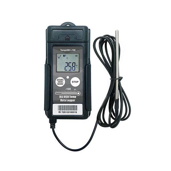 ds-bitstrong 超低温用USB温度データロガー -100～+80℃ 外部プローブ付き スマホ連携対応 BS-LOG-TempU06-L100