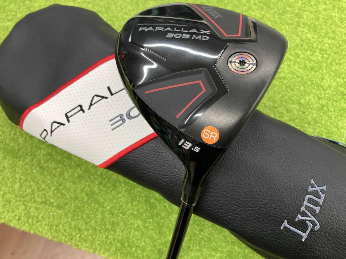 リンクス Lynx ドライバー PARALLAX 305MD 13.5度 POWER TUNED 50 フレックスSR ヘッドカバー付き 15,473円