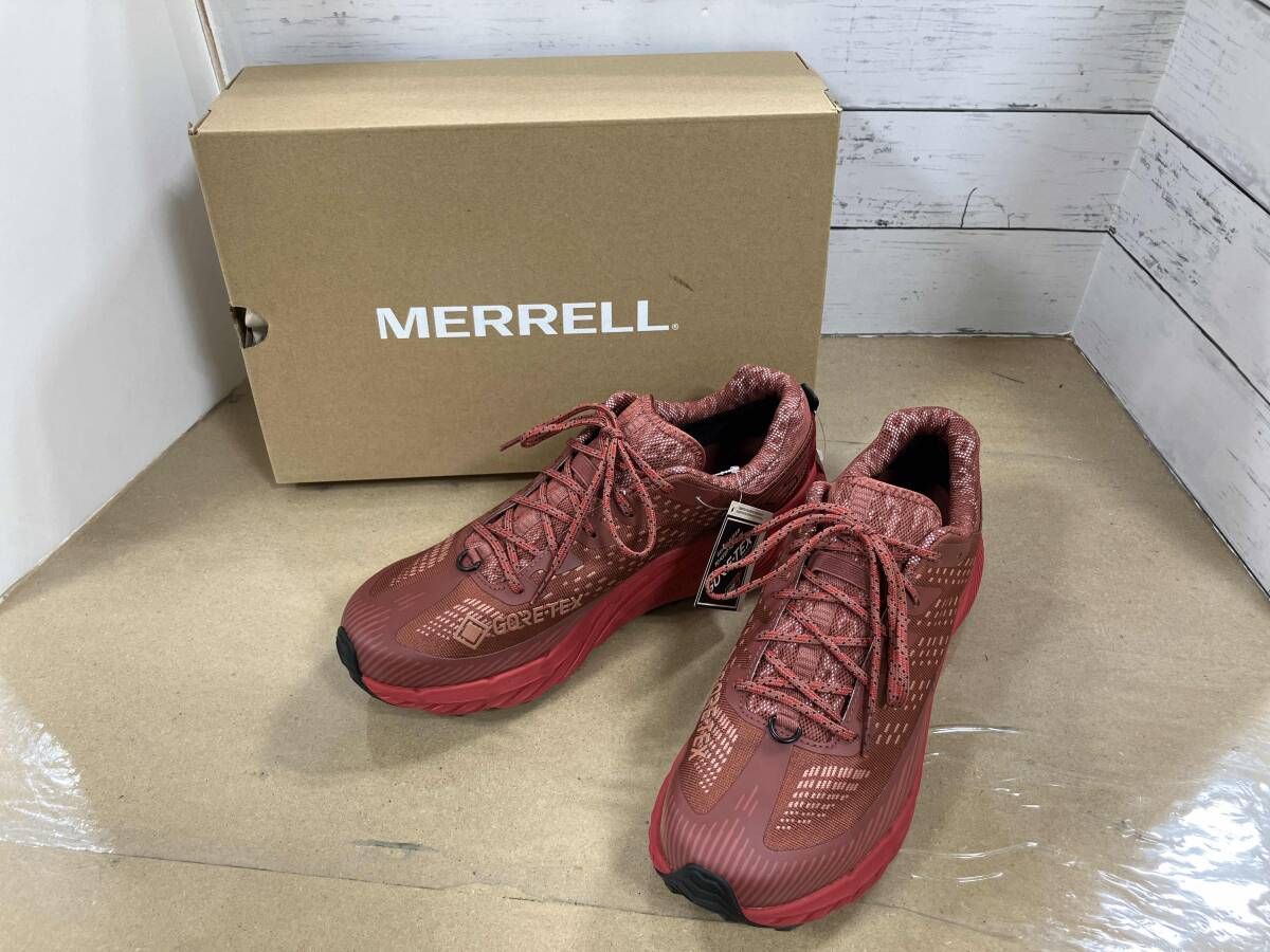 MERRELL メレル ライトトレッキングシューズ ハイキングシューズ アウトドアスニーカー スニーカー J068185 赤 28.0cm 春夏秋