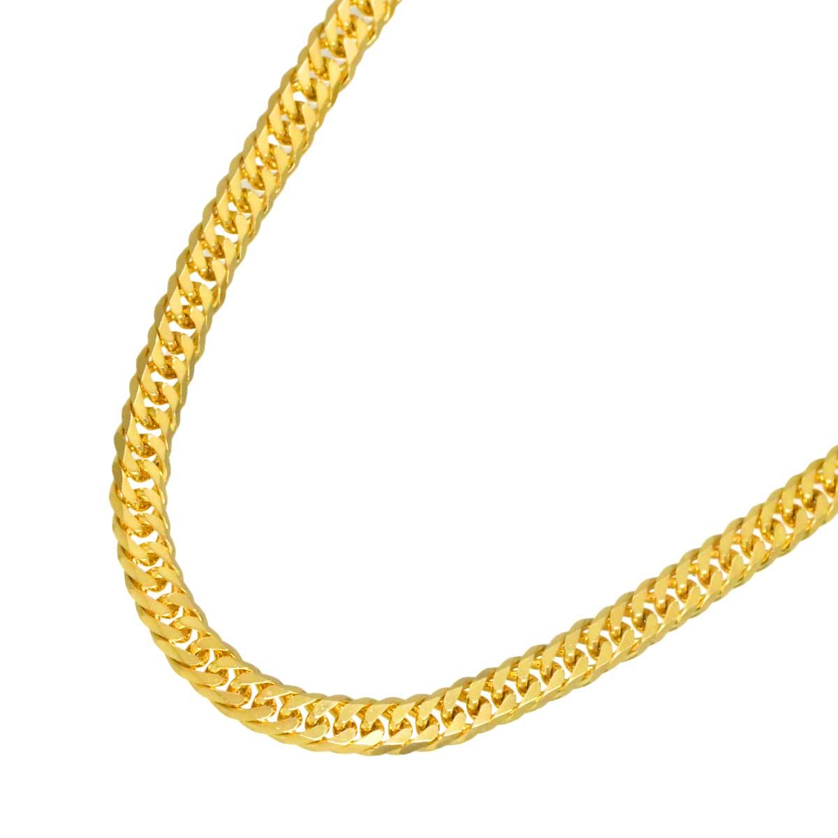 K18 喜平 ネックレス 40cm 6面ダブル 10.4g 幅2.9mm イエローゴールド 750 キヘイ kihei necklace 90336780 139,000円