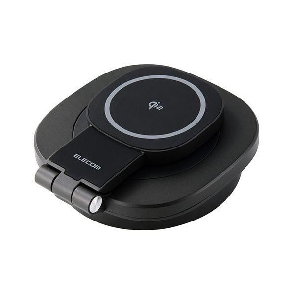 ds-エレコム Qi2スタンド付きドッキングステーション DST-Q041BPBK