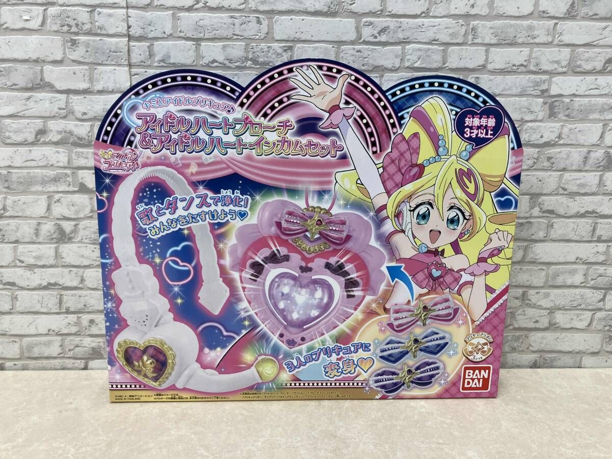 未開封品 動作未確認 キミとアイドルプリキュア♪アイドルハｰトブロｰチ&アイドルハｰトインカムセット キミとアイドルプリキュア♪ 6,817円