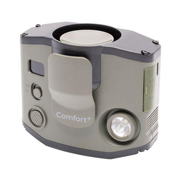 ds-Comfort+ 多機能携帯ファン Buwatto ブワット モスグリーン 〔USBケーブル・ストラップ付属〕 22642708