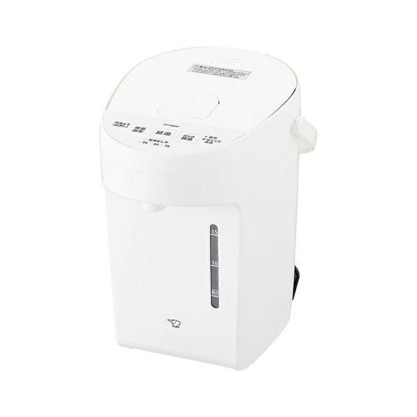 ds-象印 マイコン沸とう 電動ポット2リットル ホワイト 〔約190×270×255mm〕 22639510