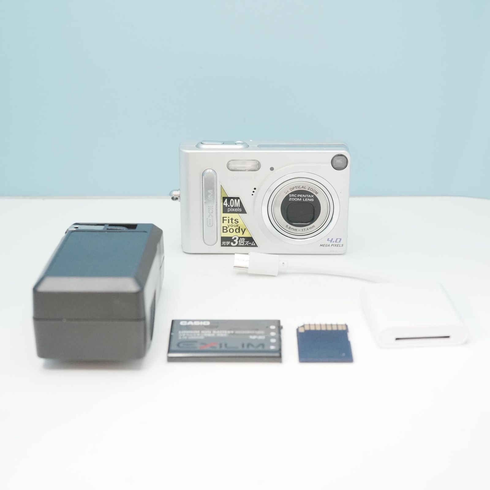 ●スマホ転送OK●CASIO EXILIM EX-Z450 SDカード付き CASIO EXILIM EX-Z4 デジカメ スマホ転送OK フルセット 極美品 a6934