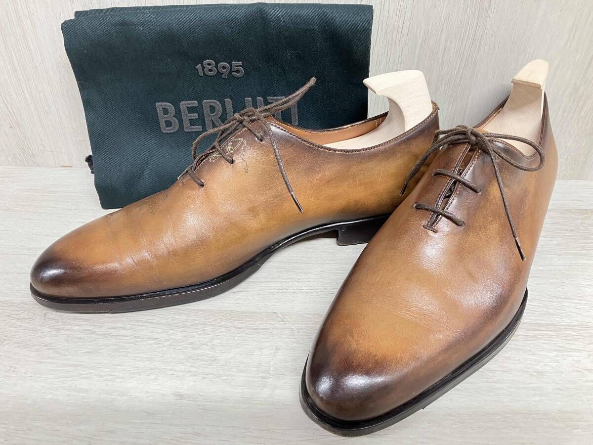 Berluti ベルルッティ 3756 6 0137 アレッサンドロ サイズ6 レザーシューズ 革靴