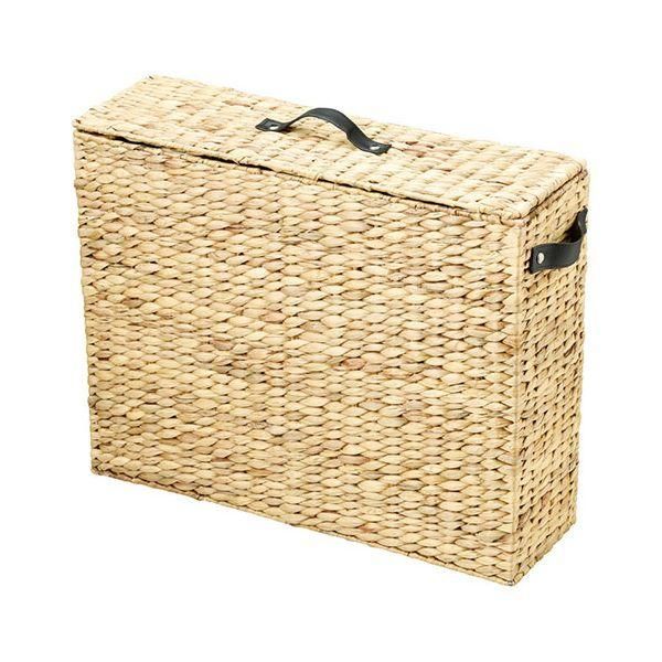 ds-トイレットペーパー入れ 52×16×41cm HC-121NA ウォーターヒヤシンス製 C7079029