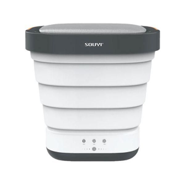 ds-SOUYI JAPAN コンパクト折りたたみ洗濯機 多機能コンパクト Tシャツ最大約2枚・タオル最大約5枚可能 ホワイト SY-135 13,960円