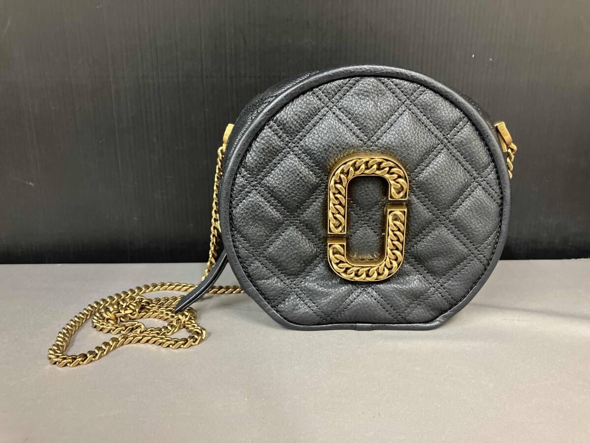 THE MARC JACOBS マークジェイコブス ショルダーバッグ M0015815-001 黒 キルティング柄
