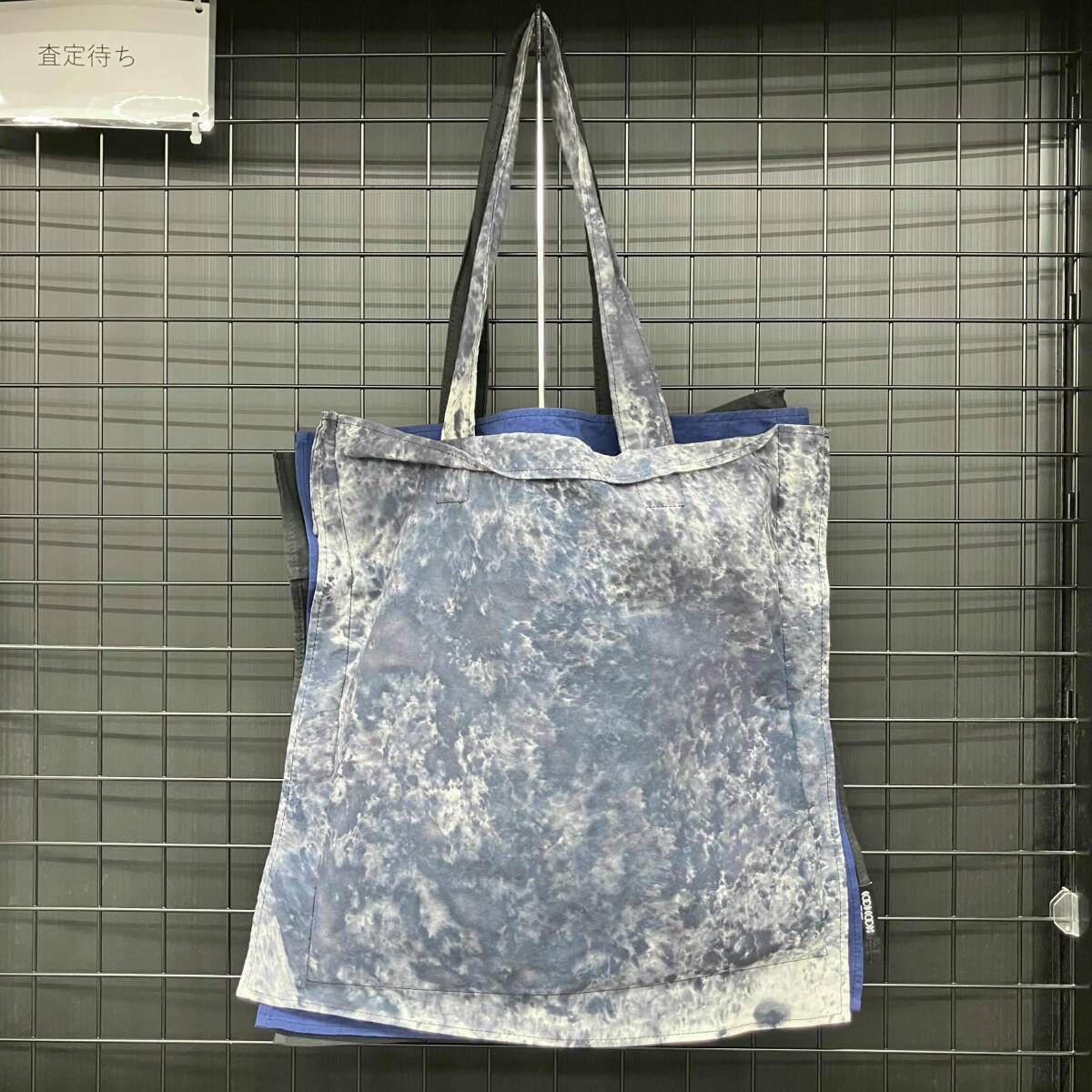 25SS good goods issey miyake トートバッグ IROGAMI SALT DYE GG61-AG052 ブルー系 グッド グッズ イッセイ ミヤケ