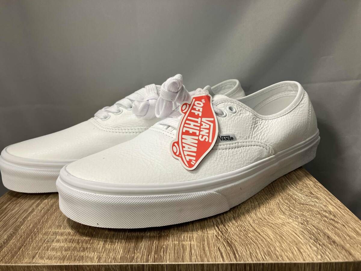VANS/スニーカー/AUTHENTIC LEATHER ホワイト