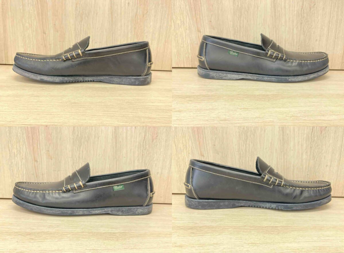 ローファー PARABOOT パラブーツ CORAUX MARINE 27cm ブラック 藤沢