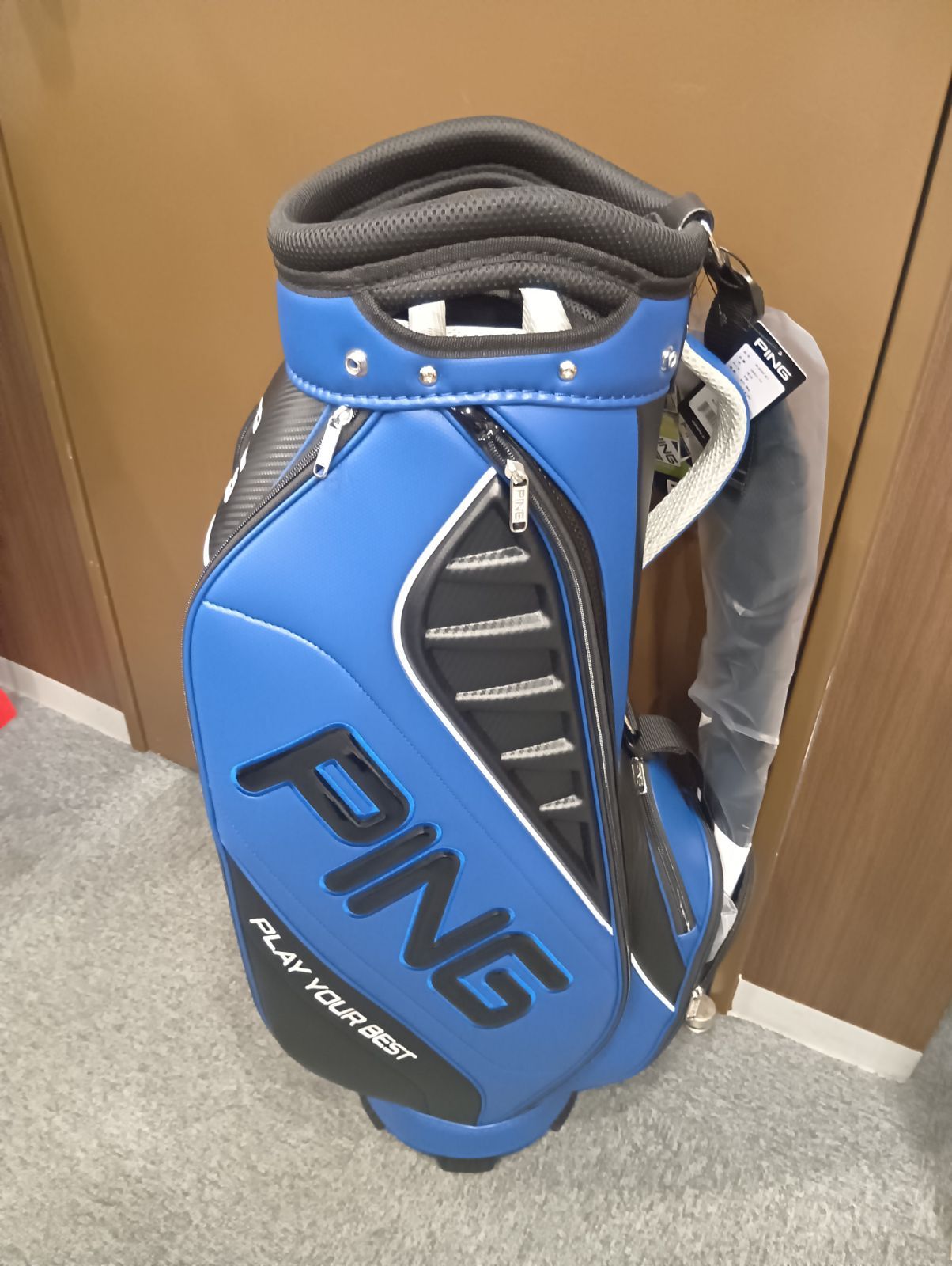 Cb【新品未使用品】PING ピン CB-U2505 エクストラライト 9型 キャディバッグ ゴルフ（ブルー） 2026年モデル 日本正規品(新橋店）