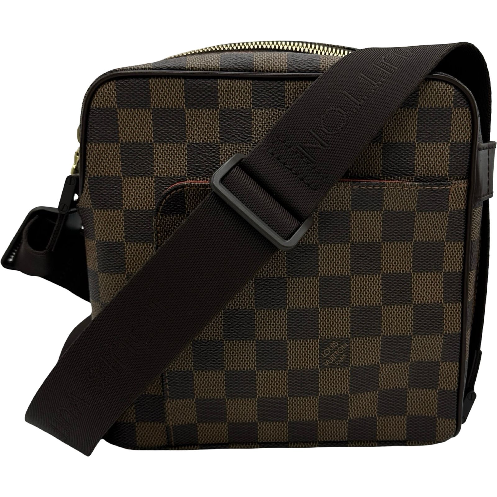 ルイ・ヴィトン LOUIS VUITTON オラフPM N41442 ブラウン ダミエ レディース ショルダーバッグ