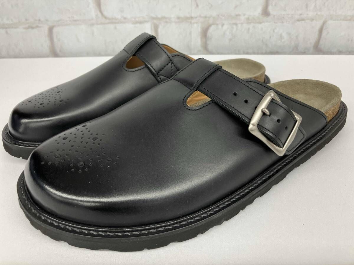 Hender Scheme buggs エンダースキーマ サンダル レザー ブラック size6