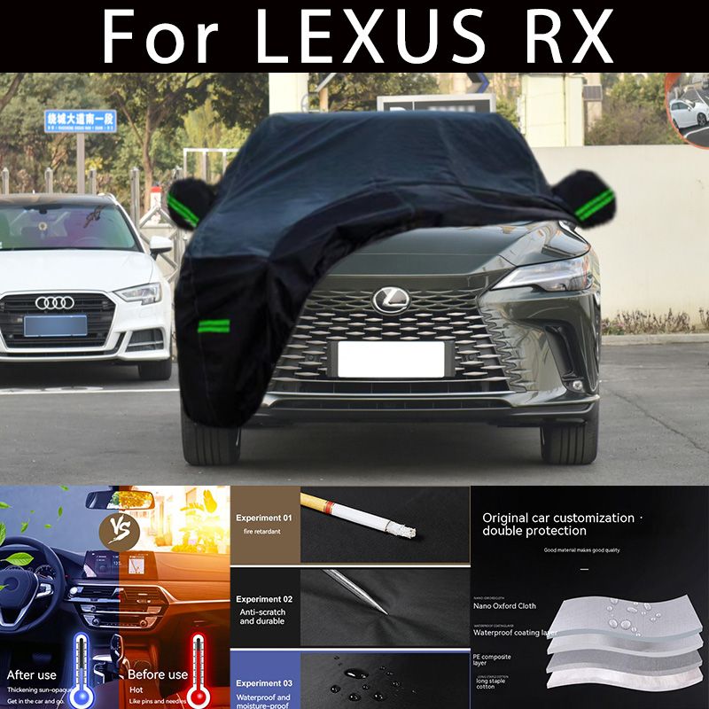 Lexus RX 用 防水防塵 車両カバー サンバイザー付き 10,346円