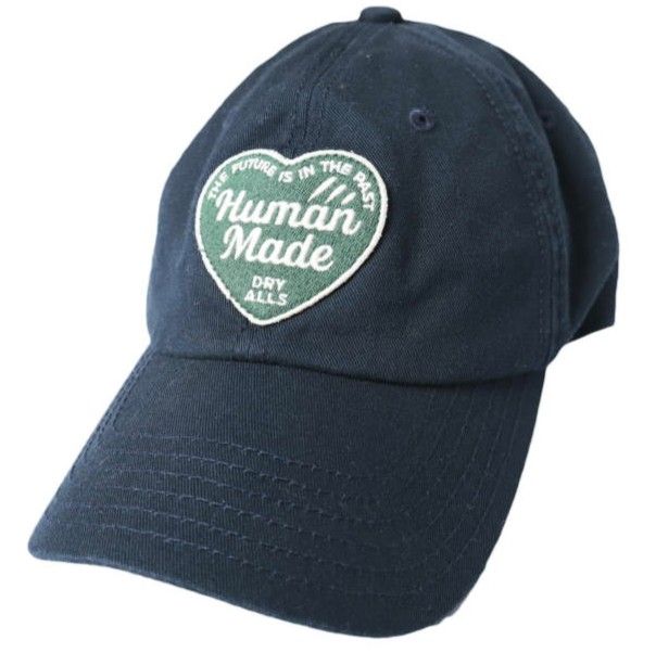 HUMAN MADE ヒューマンメイド 26SS 6PANEL TWILL CAP 6パネルツイルキャップ HM31GD018 Free NAVY ハート ベースボール 帽子 g27688