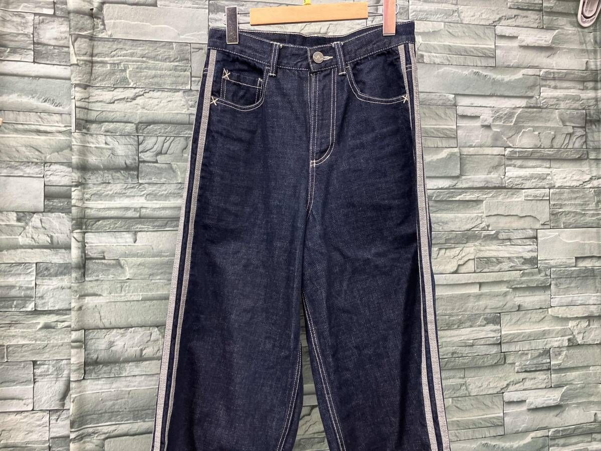 adidas/ジーンズ/90s オルタナティブ スポーツ ワイドレッグ スケーター/ブルー/28インチ/アディダス/春