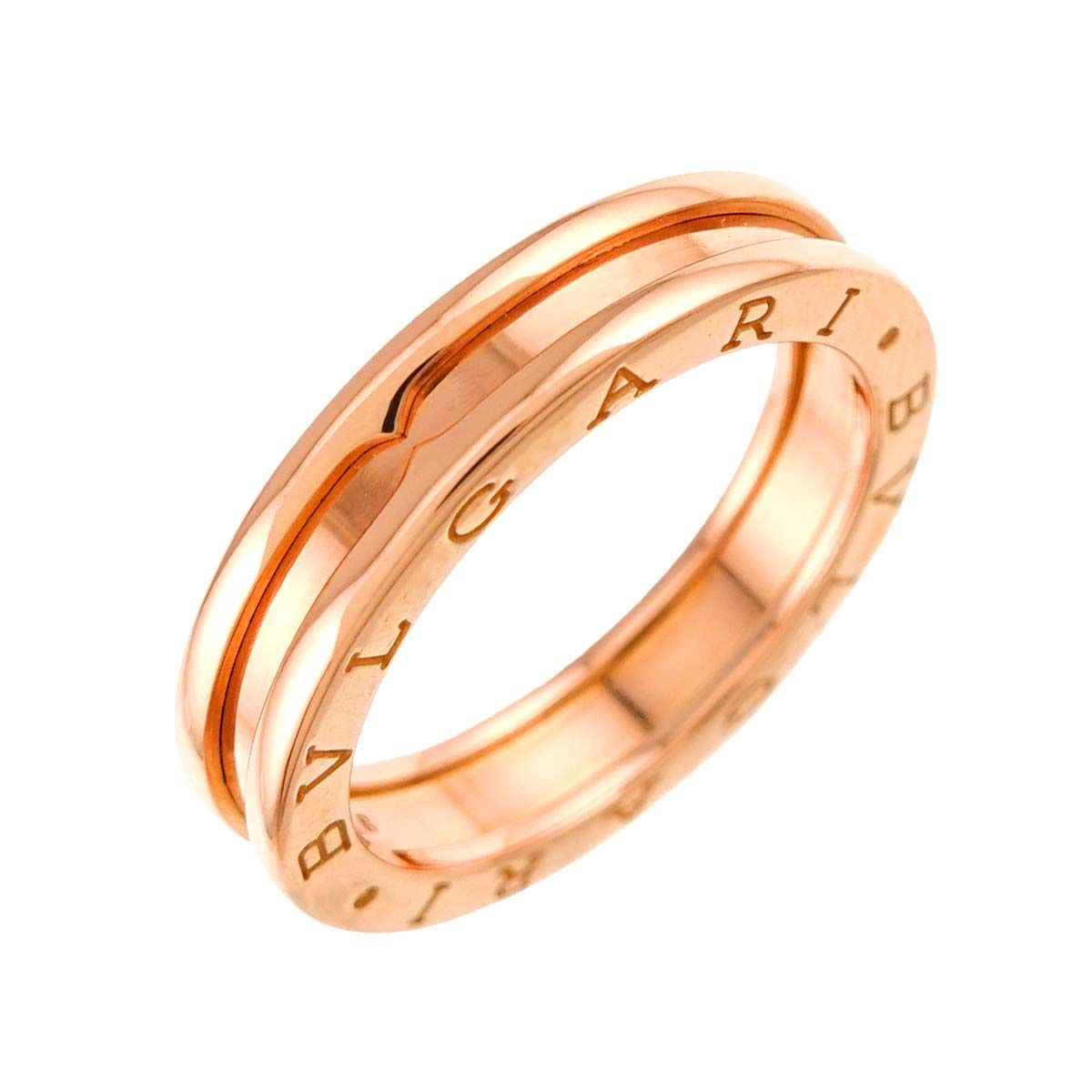 ブルガリ BVLGARI ビーゼロワン 1バンド #58 リング K18 PG ピンクゴールド 750 指輪 B-zero1 Ring 90333675 102,300円