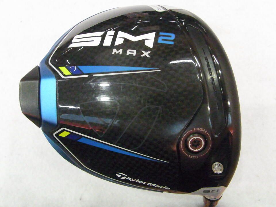 テーラーメイド　SIM2 MAX　9度　TENSEI BLUE TM50(SIM2)　Sフレックス　ドライバー　中古　ゴルフドゥ！札幌厚別店【最短即日発送】