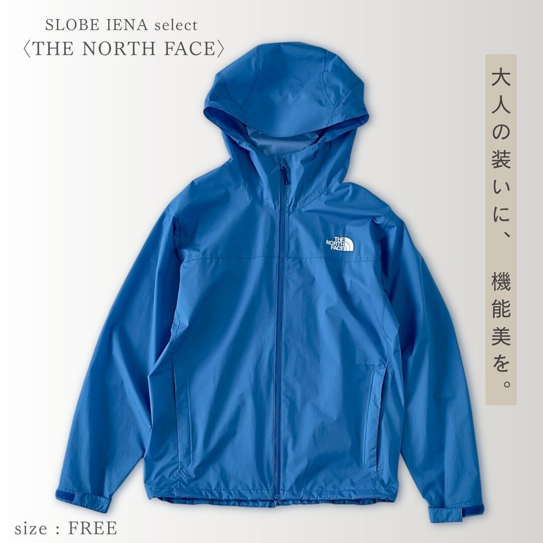 SLOBE IENA取扱 THE NORTH FACE ノースフェイス イエナ Venture ジャケット ベンチャージャケット ナイロンジャケット 防水 軽量 ブルー F