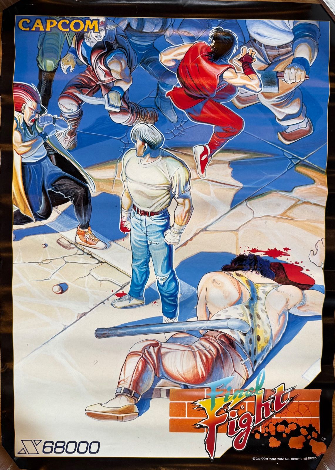 ポスター カプコン/CAPCOM X68000 ファイナルファイト Final Fight B2サイズ 8,360円
