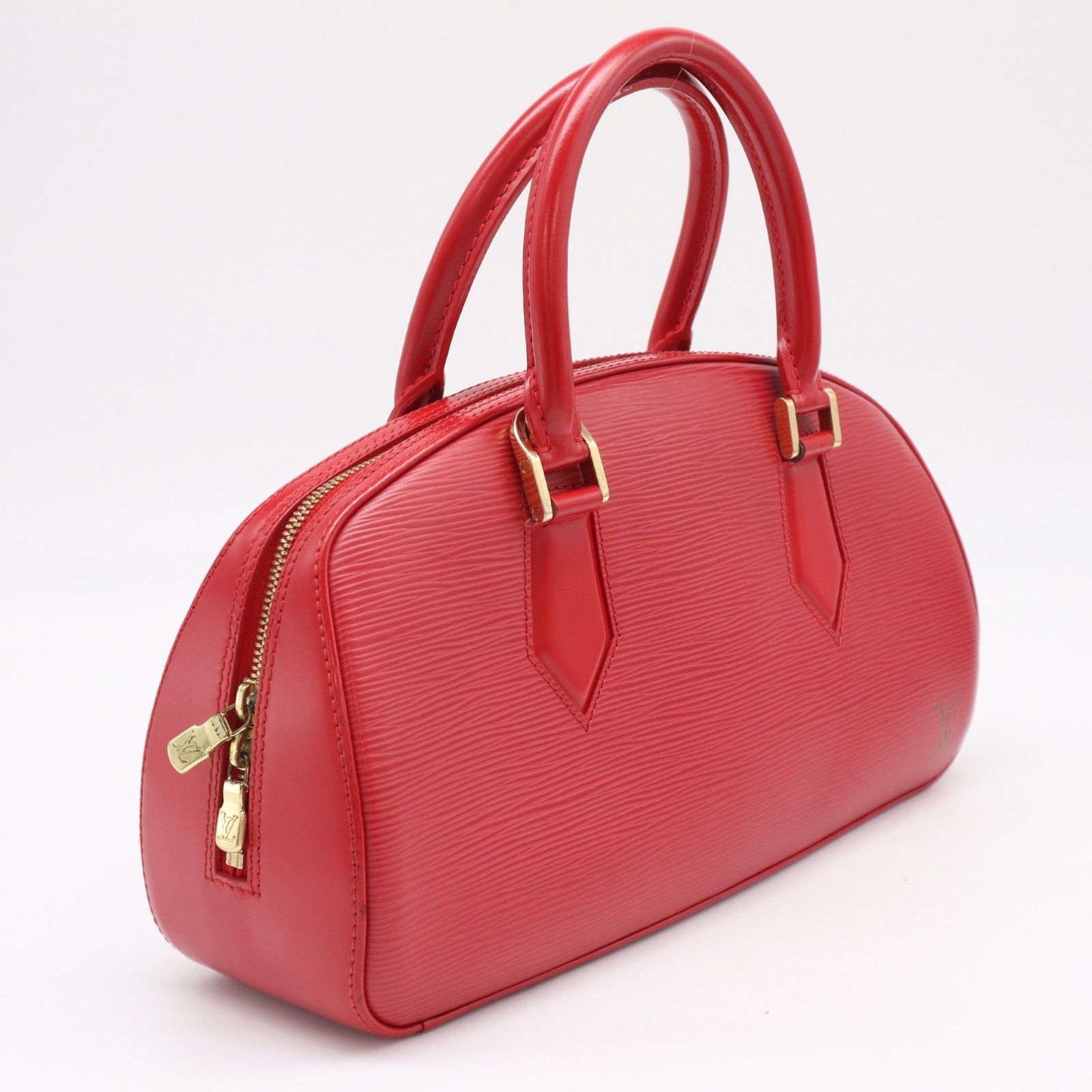 ★3日以内返品可★ LOUIS VUITTON ルイ・ヴィトン エピ ジャスミン カスティリアン レッド M52087 ハンドバッグ レッド レザー レディース