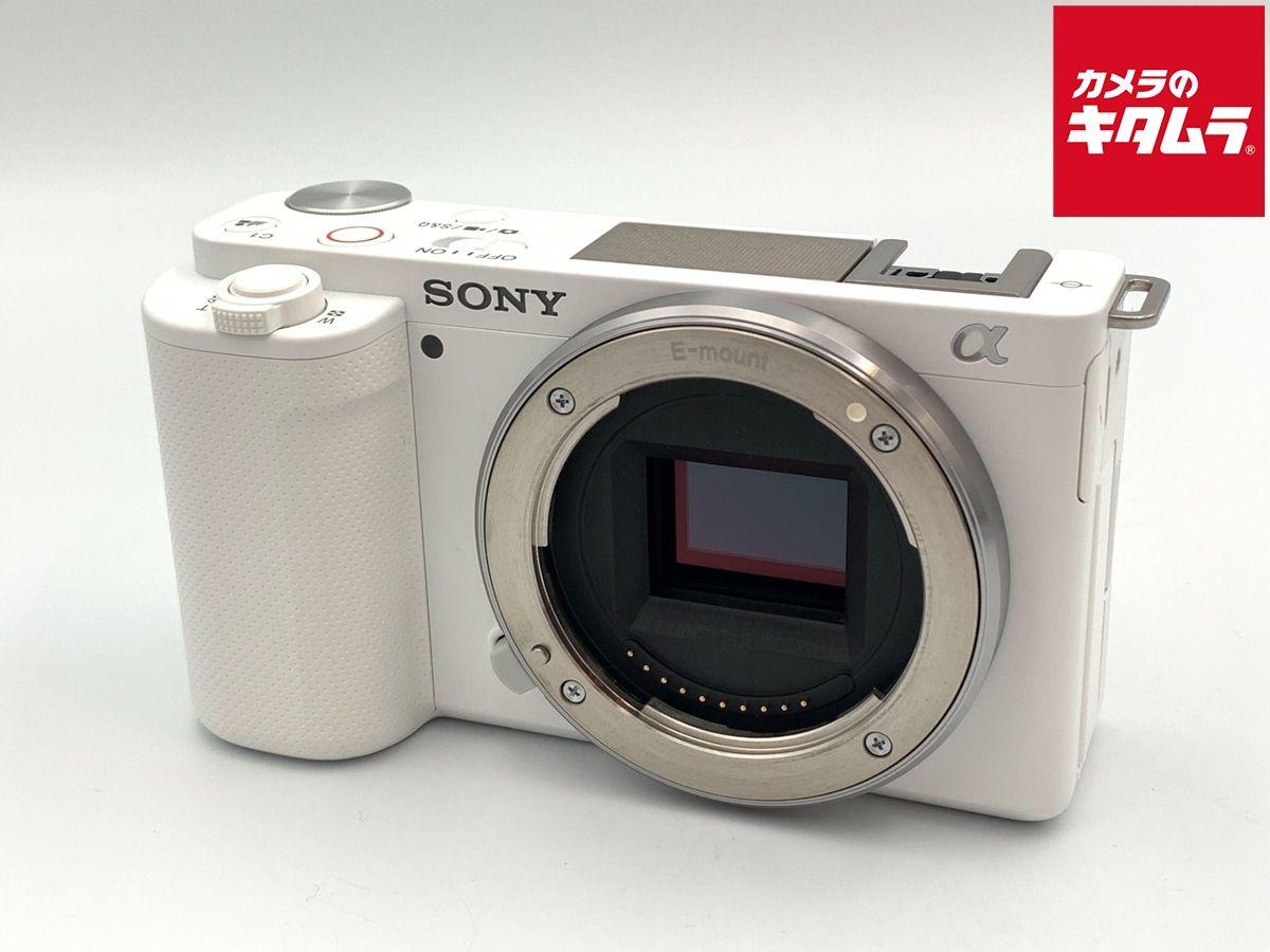 【中古】 【美品】 ソニー VLOGCAM ZV-E10 ボディ ホワイト