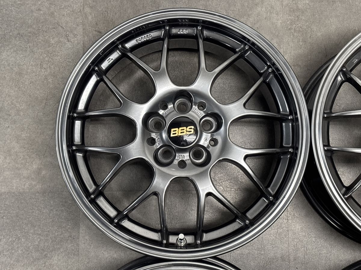 鍛造品】BBS RG-R RG778 17in 7J +42 PCD100 4本セット 30/50 プリウス