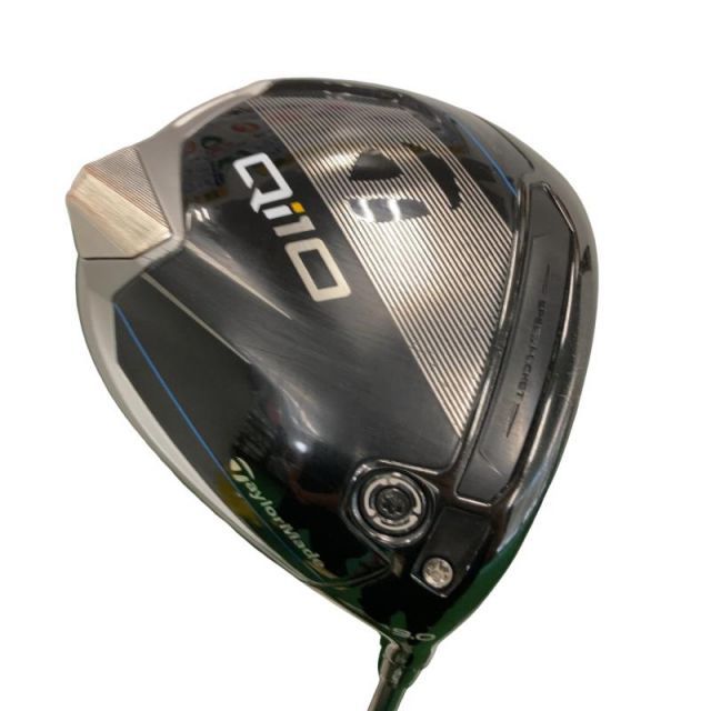 【中古】 テーラーメイド Qi10 9° ドライバー DR Diamana BLUE TM50(Qi10 DR) (フレックスS) メンズ 男性用 右利き 右用 Cランク ゴルフクラブ
