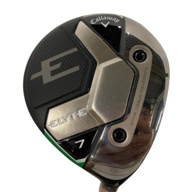 【中古】 キャロウェイ ELYTE 7W フェアウェイウッド FW VENTUS GREEN 50 for CW(ELYTE FW) (フレックスSR) メンズ 男性用 右利き 右用 Cランク ゴルフクラブ