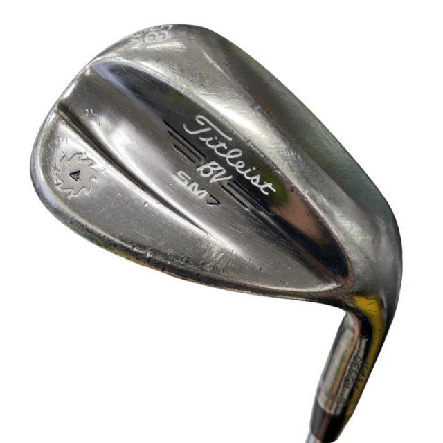 【中古】 タイトリスト VOKEY SPIN MILLED SM7 ブラッシュドスチール 58°/08°M ウェッジ WG Dynamic Gold (フレックスS) メンズ 男性用 右利き 右用 Cランク ゴルフクラブ 7,598円