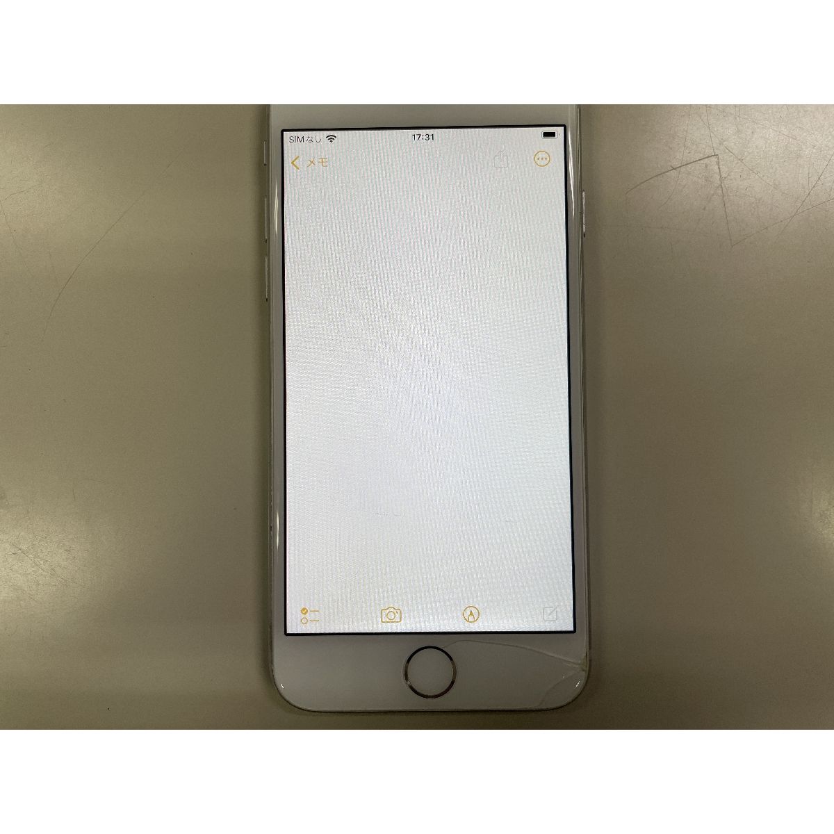 Apple MQ792J/A iPhone 8 64GB シルバー IMEI 〇 Softbank