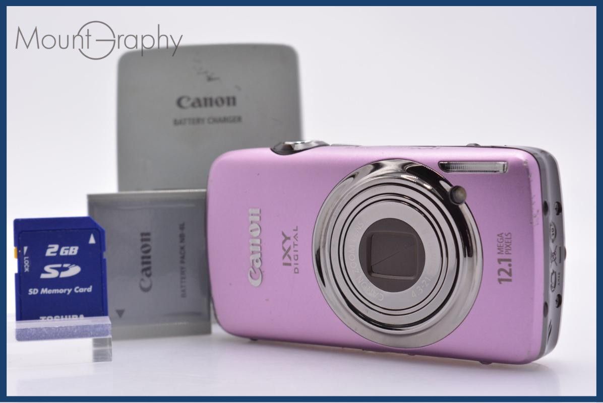[Operation Guarantee] Canon IXY DIGITAL 930 IS 5x BATTERY, CHARGER, AND MEMORY CARD INCLUDED FREE #am9186